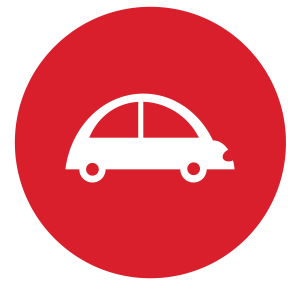 Icon zum Handlungsfeld Pkw-Verkehr