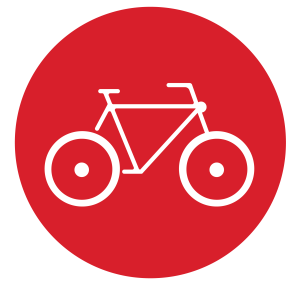 Icon zum Handlungsfeld Radverkehr