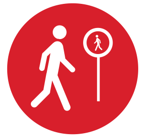 Icon HF VFußverkehr Sicherheit