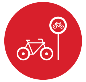 Icon Maßnahme - Sicherheit im Radverkehr