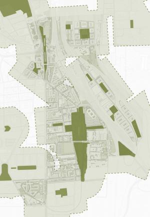 Diagramm ‚Potentiale: Parkanlagen‘ - Planung
