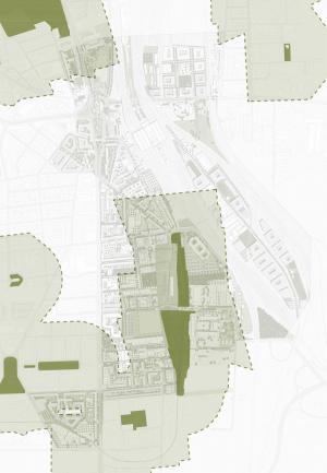 Diagramm ‚Potentiale: Parkanlagen‘ - Bestand