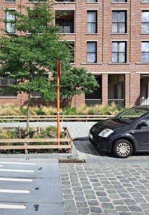Grüner Straßenraum, Brüssel