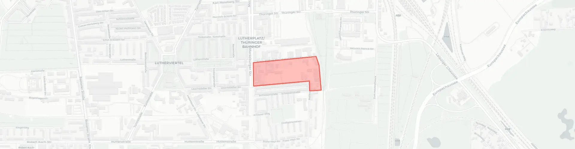 Thüringer Bahnhof: Schmiedstraße / Julius-Ebeling-Straße Thüringer Bahnhof: Schmiedstraße / Julius-Ebeling-Straße